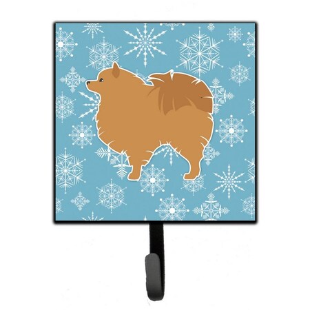 Micasa Winter Snowflake Pomeranian Leash or Key Holder MI224173